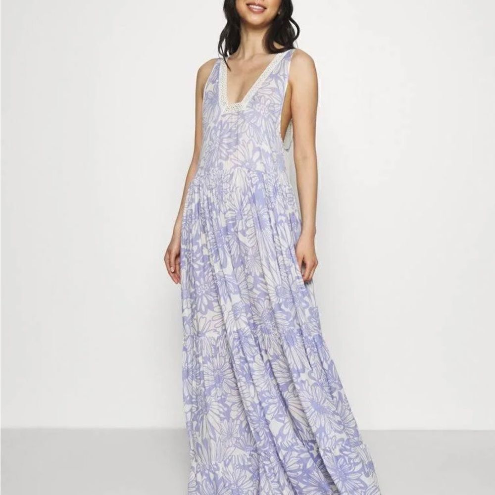 NWOT Free People Intimately Tiers For You maxi
dress size XS,S,M - Picture 3 of 13